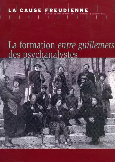La "formation" de l'analyste