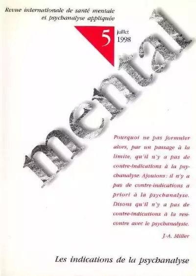 Contre-indications au traitement psychanalytique